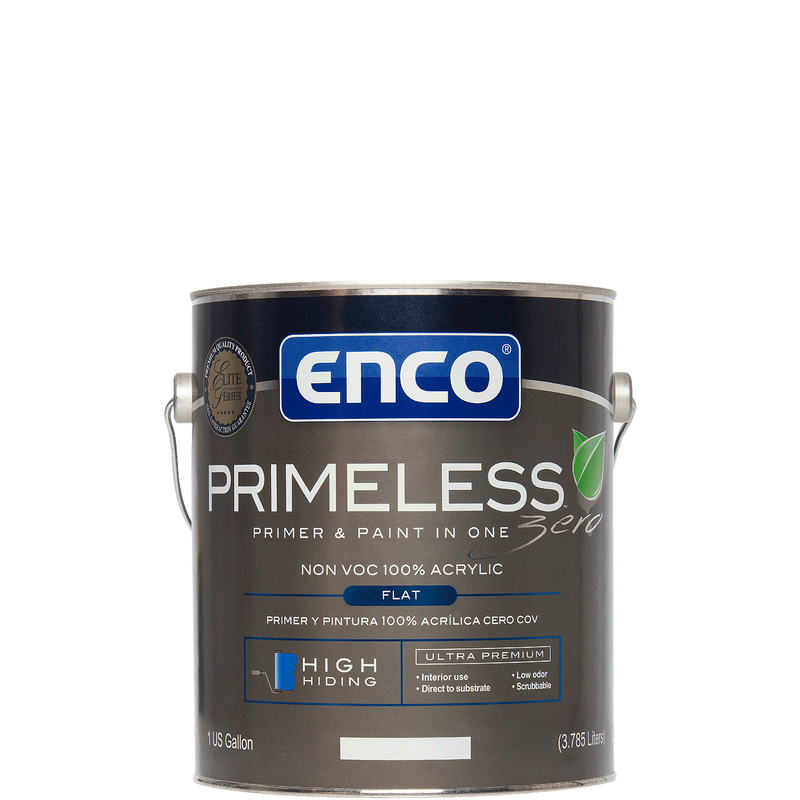 PRIMELESS ZERO VOC 100% ACRYLIC 2 IN 1 INTERIOR PAINT