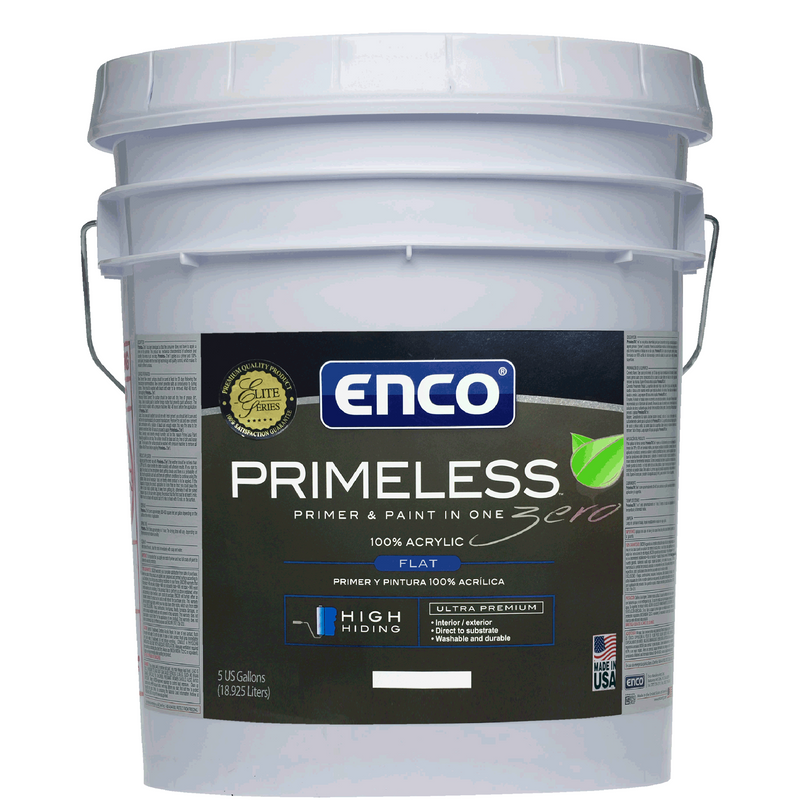 PRIMELESS ZERO VOC 100% ACRYLIC 2 IN 1 INTERIOR PAINT