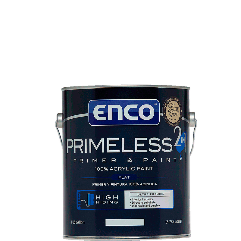 PRIMELESS 100% ACRYLIC 2 IN 1 INTERIOR OR EXTERIOR PAINT