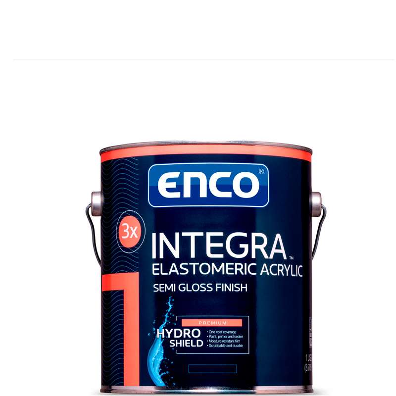 INTEGRA 3X 100% ACRYLIC 3 IN 1 INTERIOR OR EXTERIOR PAINT 