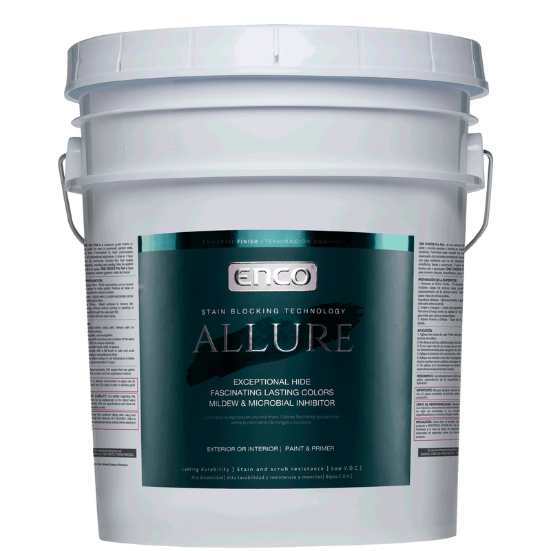 ALLURE 100% ACRYLIC STAIN BLOCKING 2 IN 1 INTERIOR OR EXTERIOR PAINT