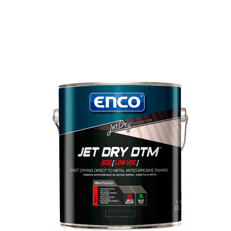 JET DRY DTM WATERBORNE DIRECT-TO-METAL LOW VOC ENAMEL